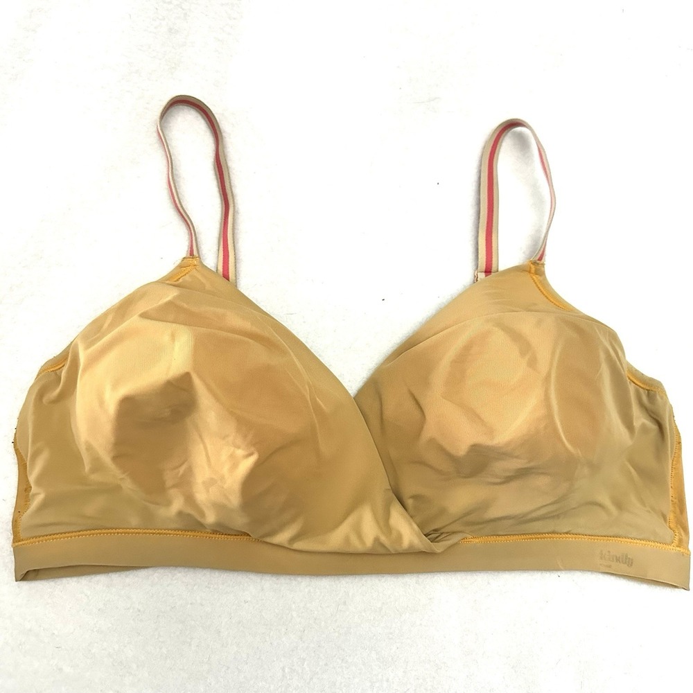 KINDLY YOURS Wireless Bra XL Blazing Orange‎ Recycled Nylon 40050